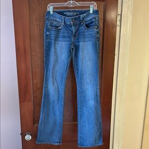 American Eagle Outfitters Women's Jeans, 8 Long, Kick Bootcut